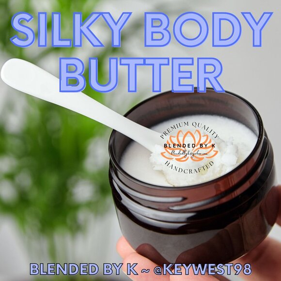 Hand Crafted Other - Silky Body Butter by Blended by K ~ 8 oz